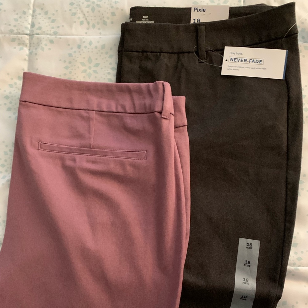 Two Pair of Pixie Pants